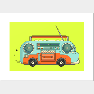 The Music Bus Posters and Art